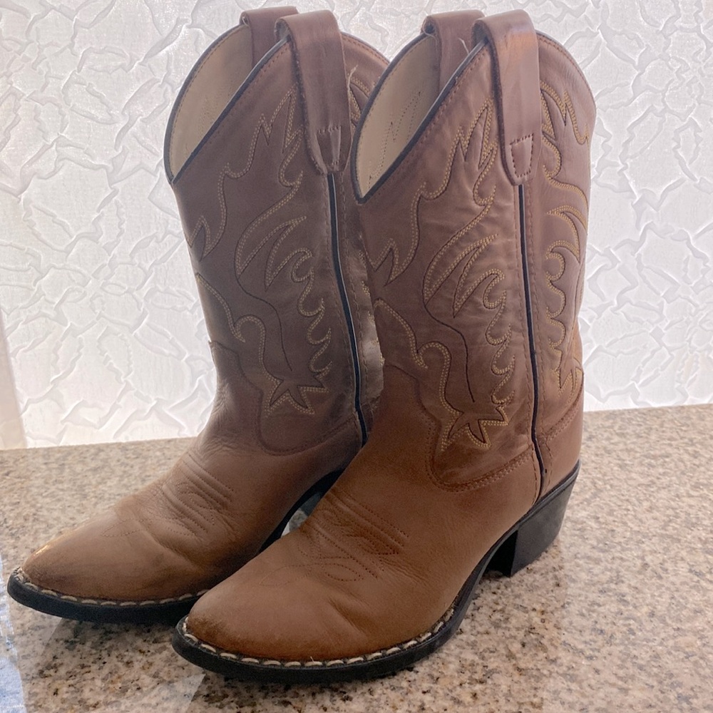 Cowboy or cowgirl boots